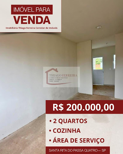 Casa em Recanto dos Pássaros  -  Santa Rita do Passa Quatro