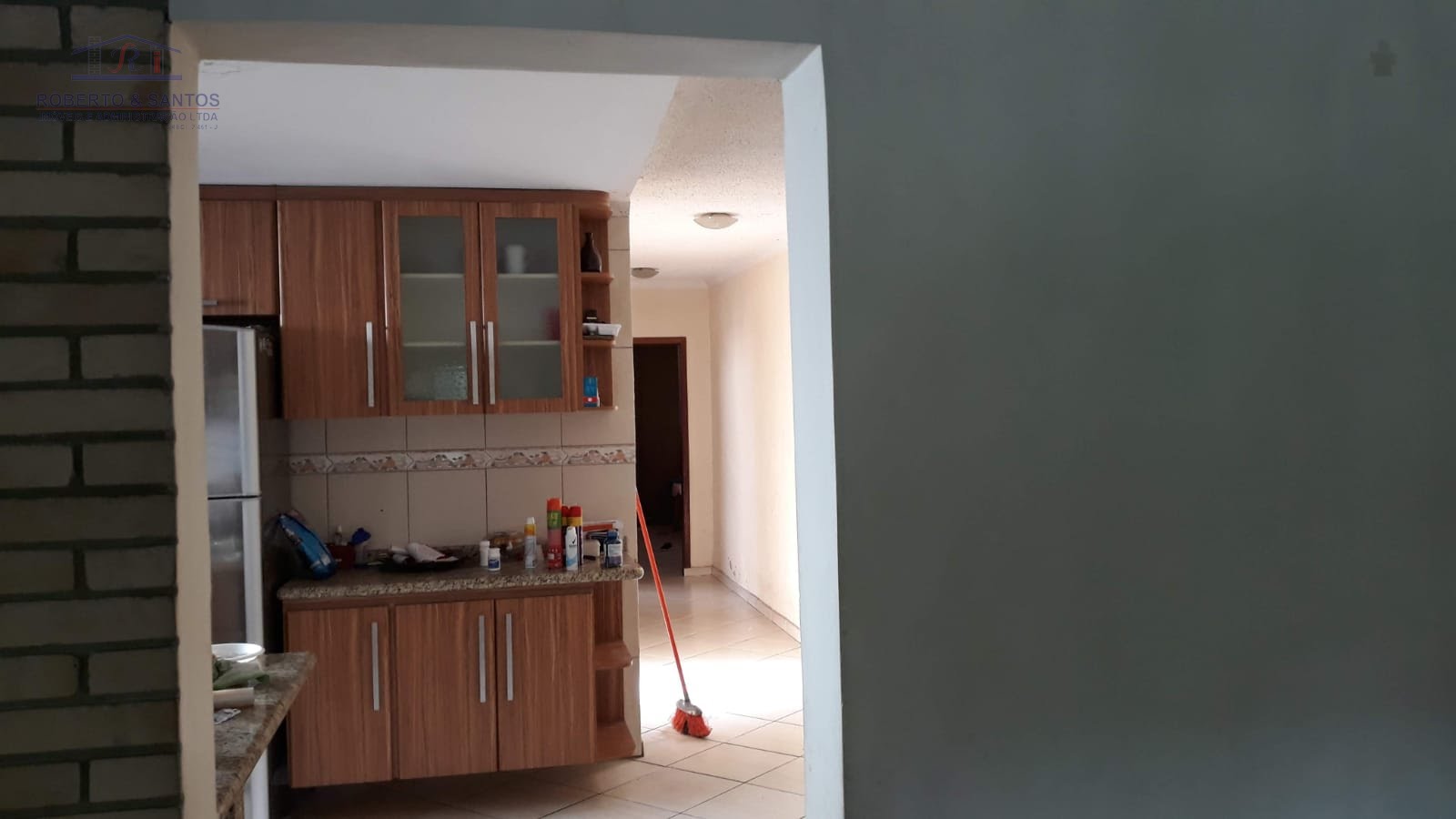 Armários na cozinha