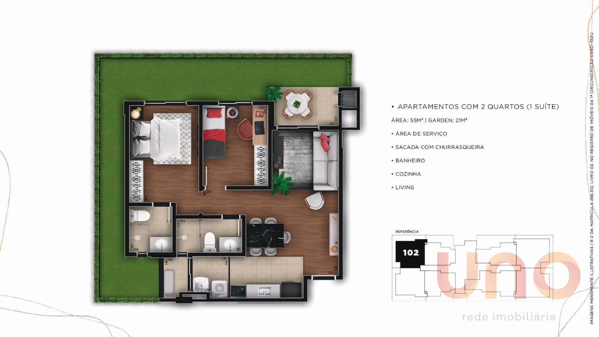 Apartamento à venda com 3 quartos, 1 suíte, 2 vagas e 65m² no Tiradentes, Campo Grande (MS) — foto 29 de 30