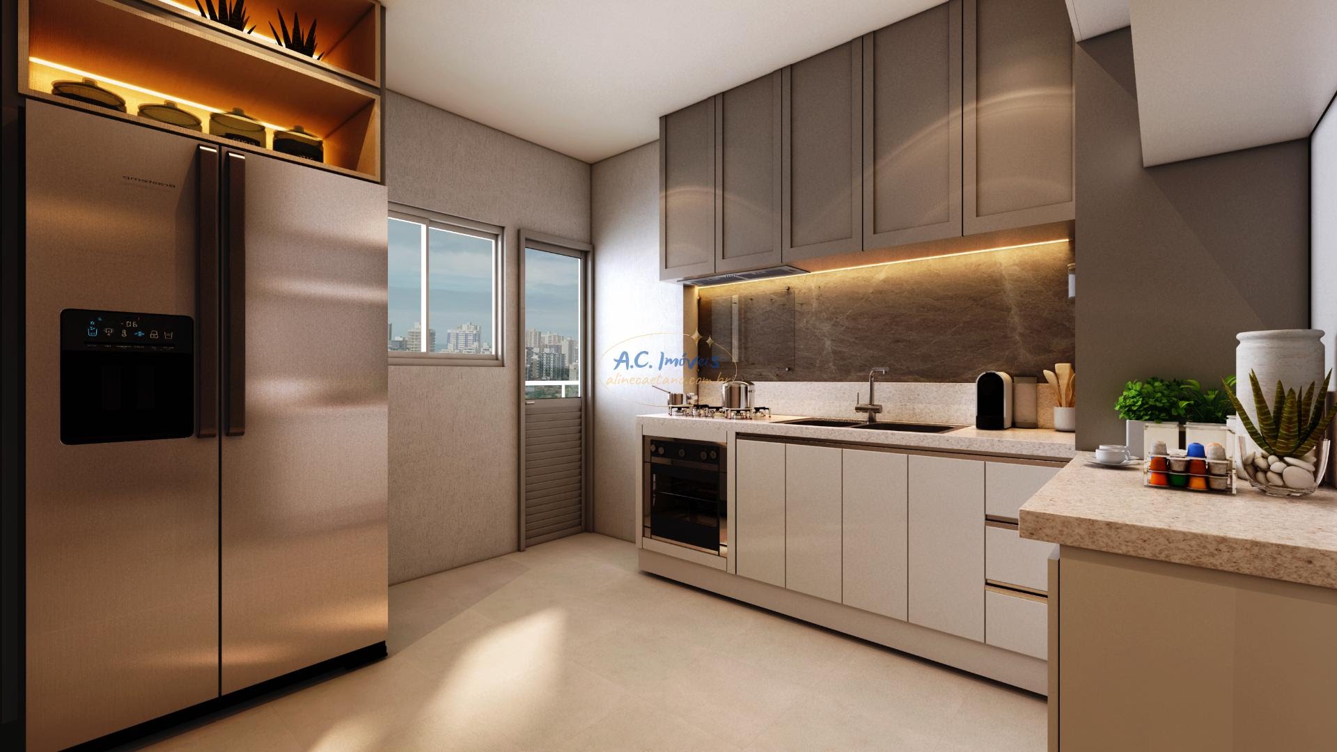 Apartamento à venda com 2 quartos, 1 suíte, 1 vaga e 67m² no Aviação, Praia Grande (SP) — foto 2 de 21