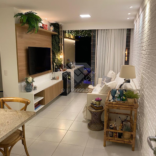 Compre flat térreo à venda em Muro Alto no Nui Supreme. 2 quartos, 1 suíte, Porteira fechada com lazer de resort. Agende visita com Leicam maciel