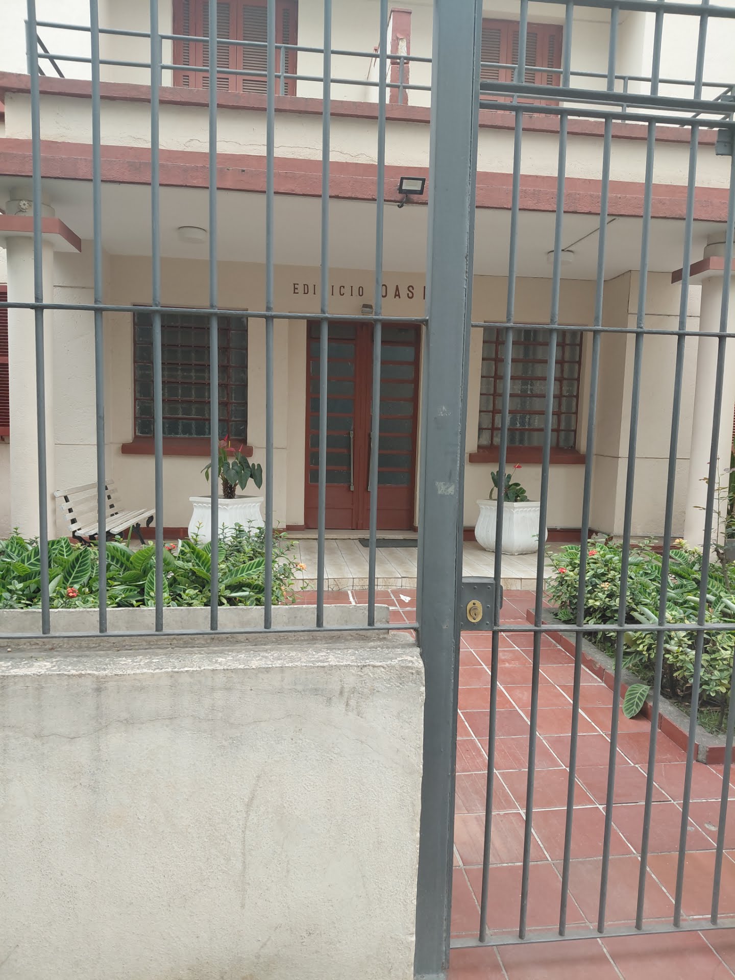 Entrada do prédio 