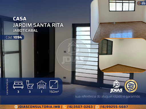 Casa em Jardim Santa Rita  -  Jaboticabal