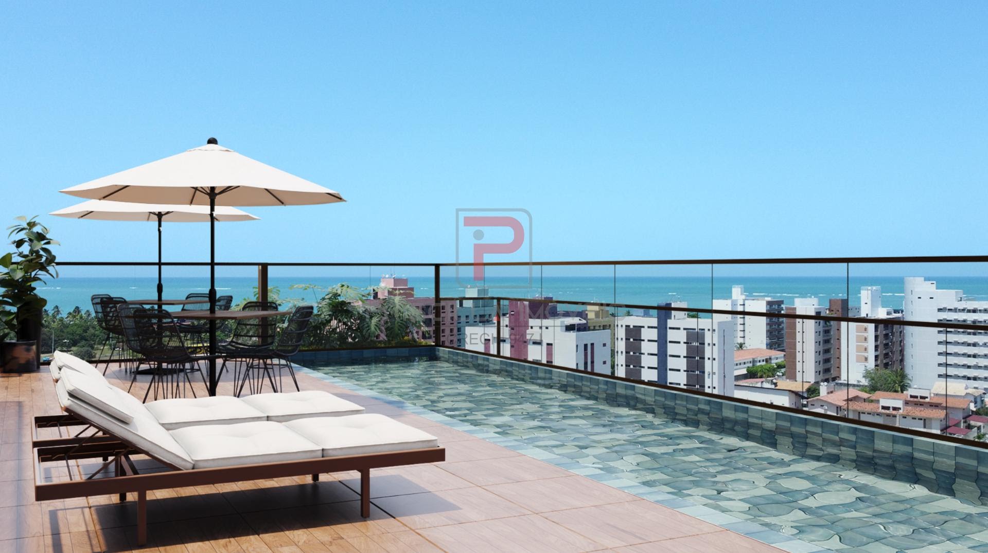 Apartamento à venda com 3 quartos, 1 suíte e 71m² no Ponta de Campina, Cabedelo (PB) — foto 3 de 9
