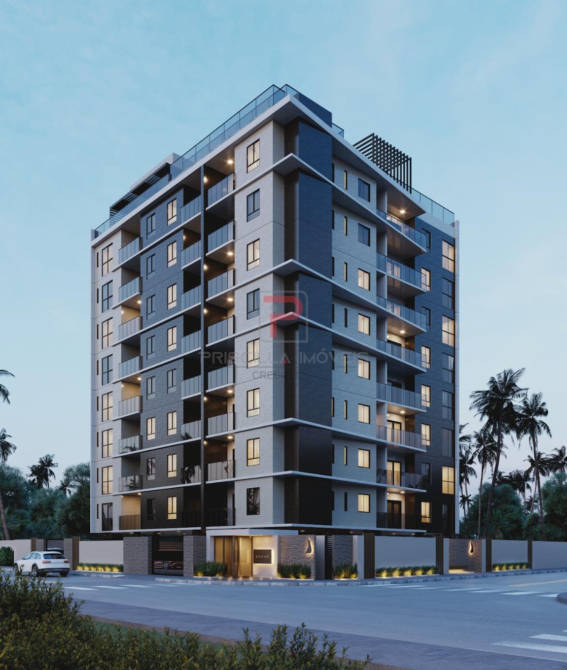 Apartamento à venda com 3 quartos, 1 suíte e 71m² no Ponta de Campina, Cabedelo (PB) — foto 2 de 9