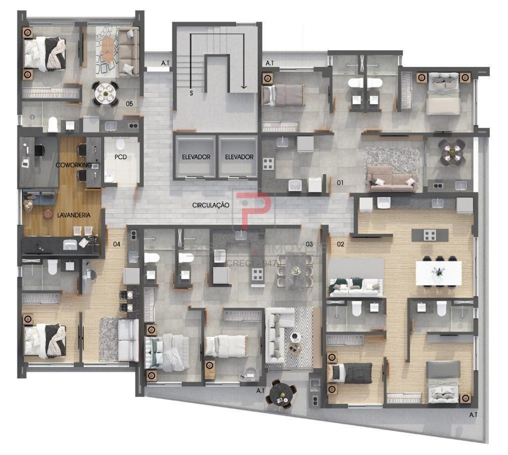Apartamento à venda com 1 quarto, 1 banheiro e 24m² no Manaíra, João Pessoa (PB) — foto 18 de 21