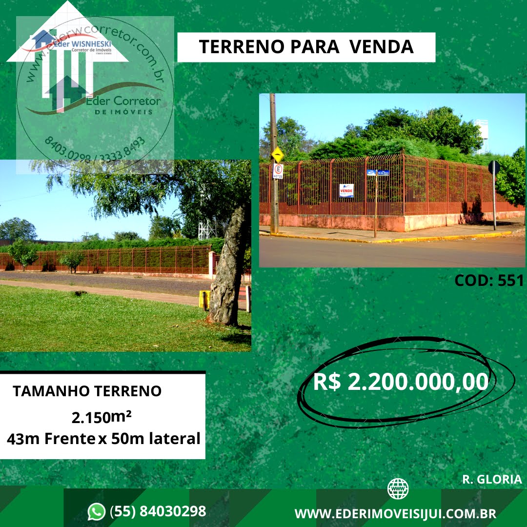 Terreno à venda com 2150m² de terreno no Storch Terreno, Ijuí (RS) — foto 3 de 10