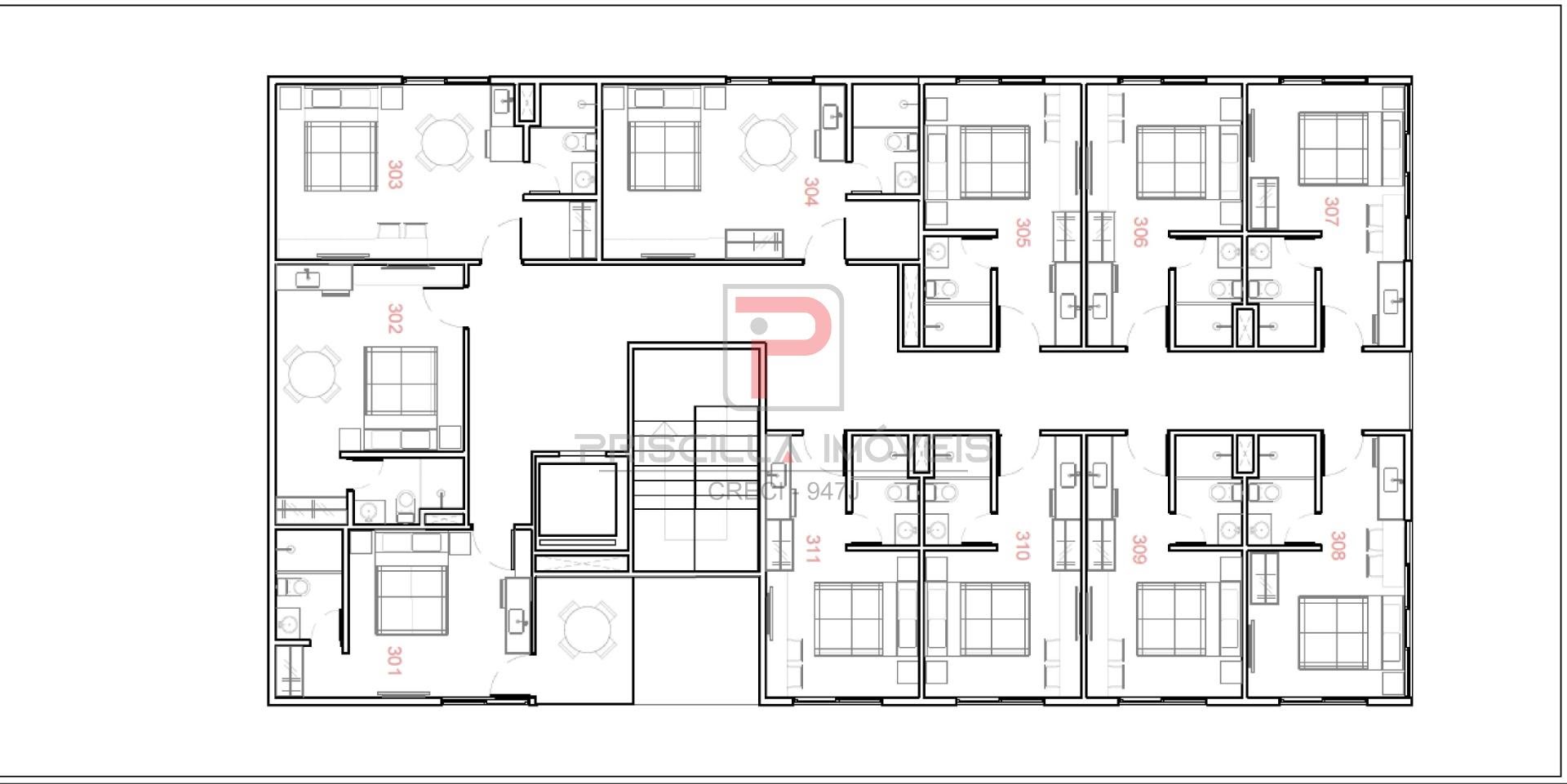 Apartamento à venda com 1 quarto, 1 banheiro e 15m² no Jardim Oceania, João Pessoa (PB) — foto 7 de 11