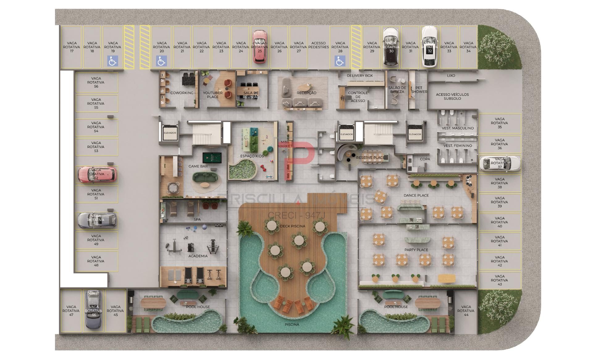 Apartamento à venda com 1 quarto, 1 banheiro, 1 vaga e 23m² no Intermares, Cabedelo (PB) — foto 13 de 30
