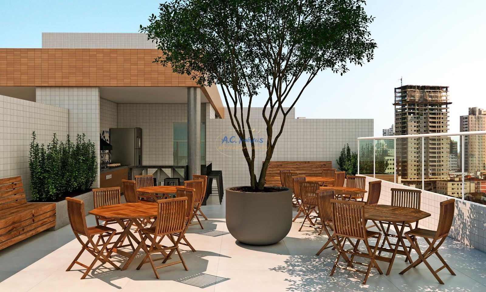 Apartamento à venda com 2 quartos, 1 suíte, 1 vaga e 63m² no Aviação, Praia Grande (SP) — foto 6 de 23