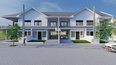 Duplex em fase final de construção, em Linha Santa Cruz  -  Santa Cruz do Sul