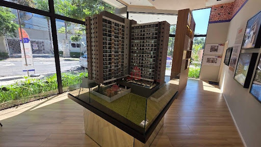 Maquete de lançamento unidades de 27,36,43 e 51 metros  Maquete de lançamento