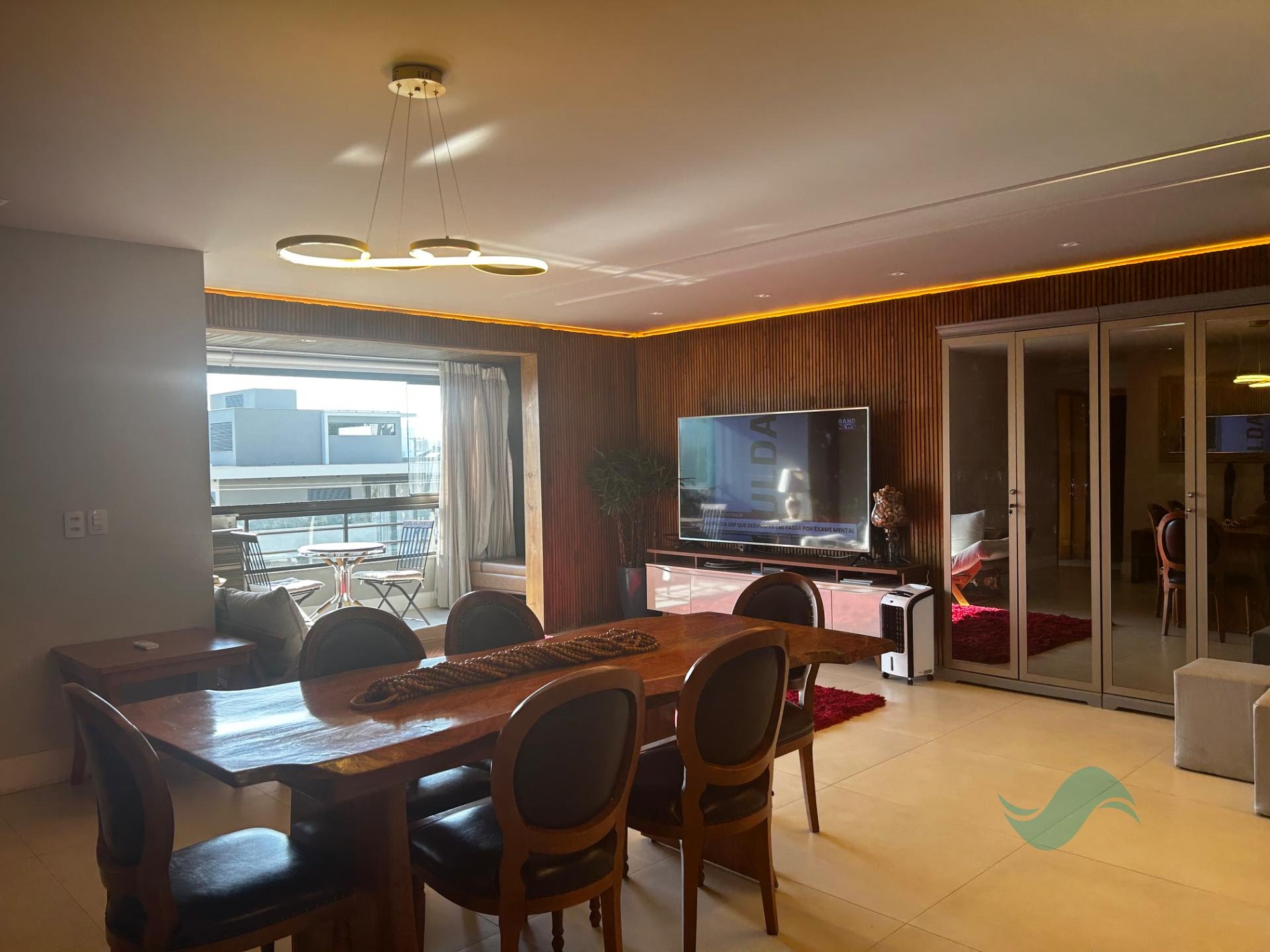 Sala de jantar e estar