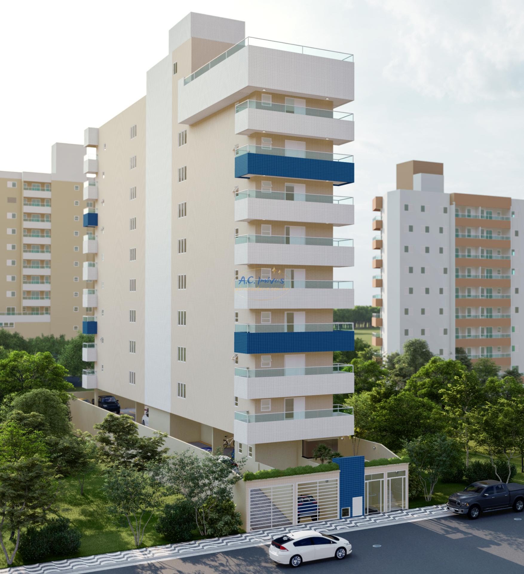 Apartamento à venda com 1 quarto, 1 banheiro, 1 vaga e 41m² no Guilhermina, Praia Grande (SP) — foto 9 de 18