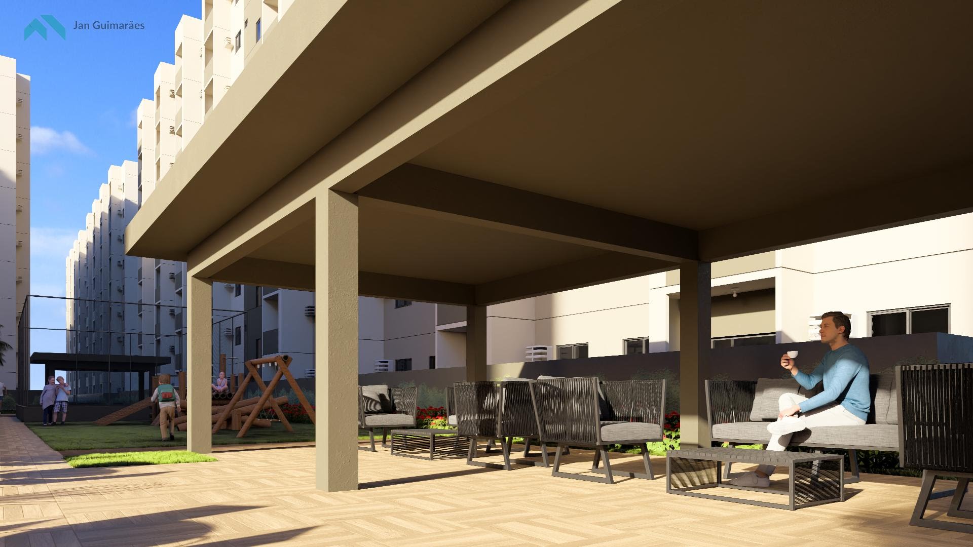 Apartamento, 2 quartos, 46 m² - Foto 2