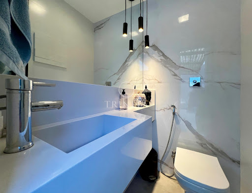 Lavabo externo da casa à venda no condomínio Art Life