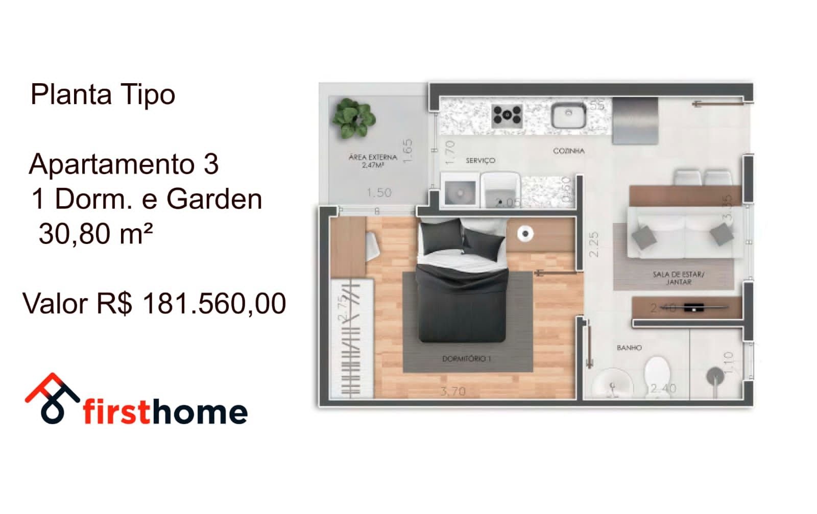 Apartamento, 1 quarto, 28 m² - Foto 18