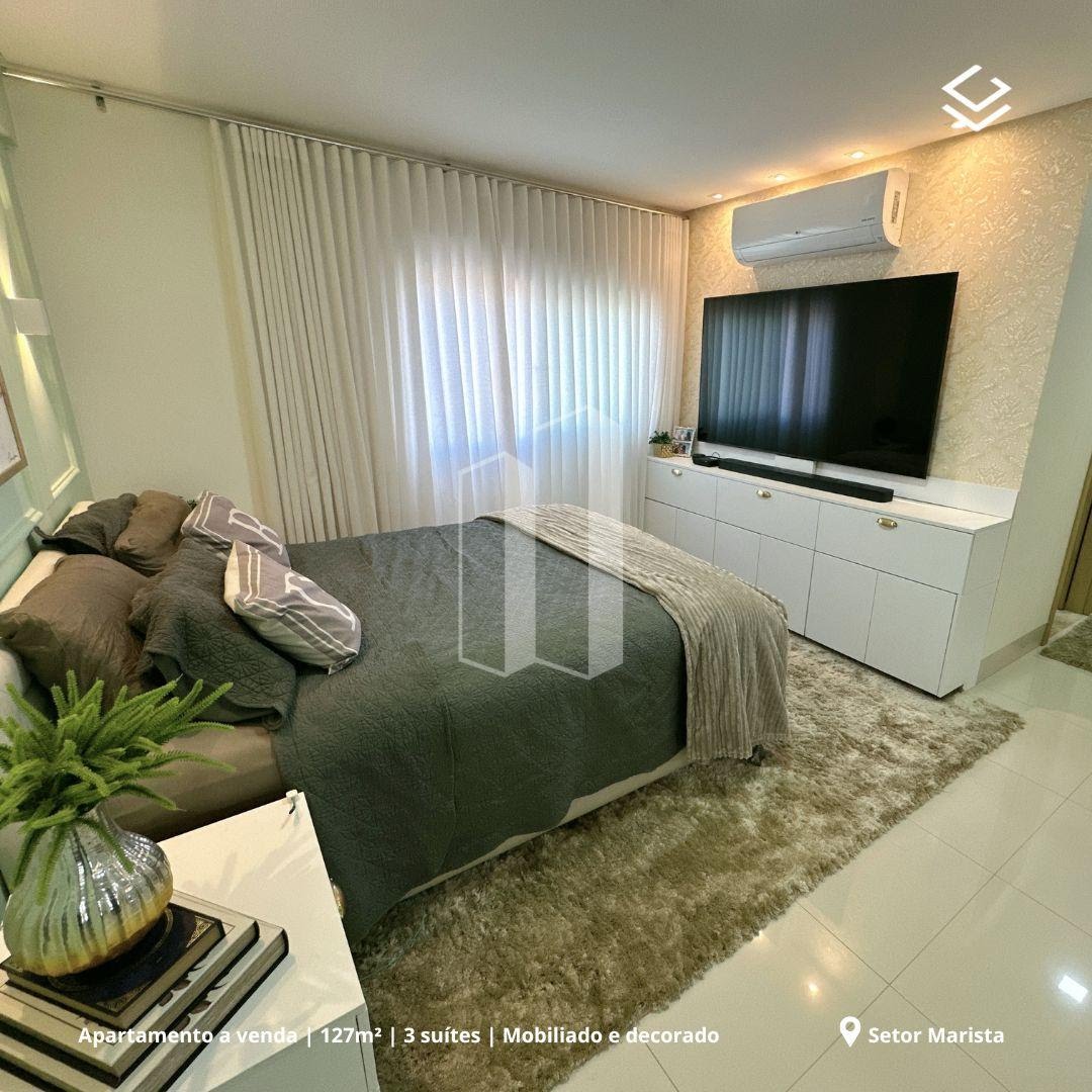Apartamento à venda com 3 quartos, 1 suíte, 2 vagas e 130m² no Setor Marista, Goiânia (GO) — foto 7 de 9