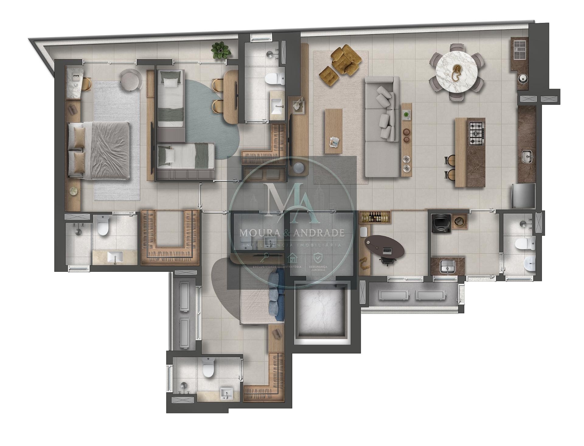 Apartamento à venda com 3 quartos, 3 suítes e 3 vagas no Cocó, Fortaleza (CE) — foto 24 de 30
