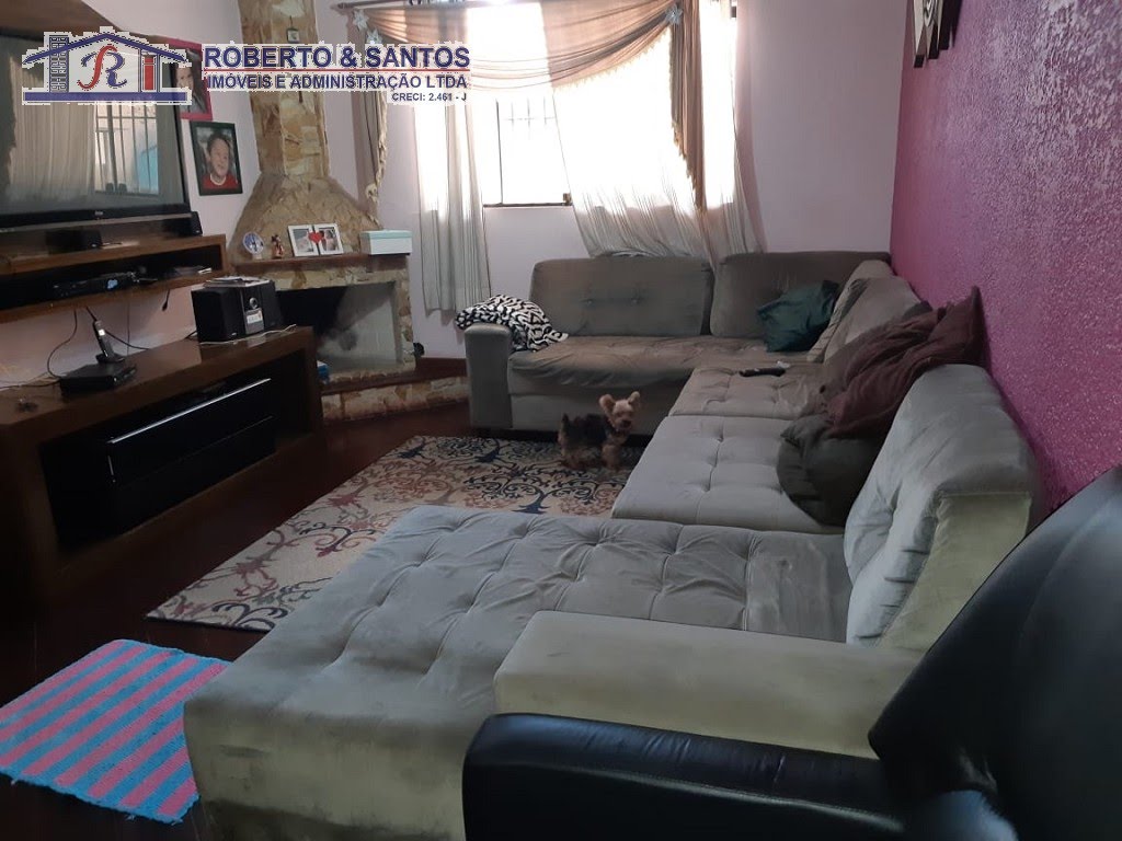 sala com lareira