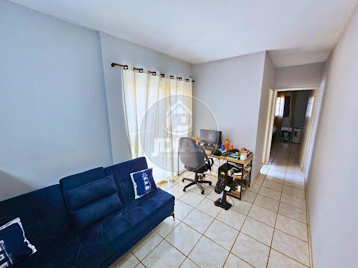 Sala com visão para o quarto