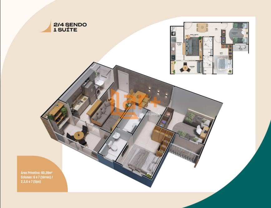 Apartamento à venda com 2 quartos, 1 suíte, 1 vaga e 81m² no Jabotiana, Aracaju (SE) — foto 23 de 26