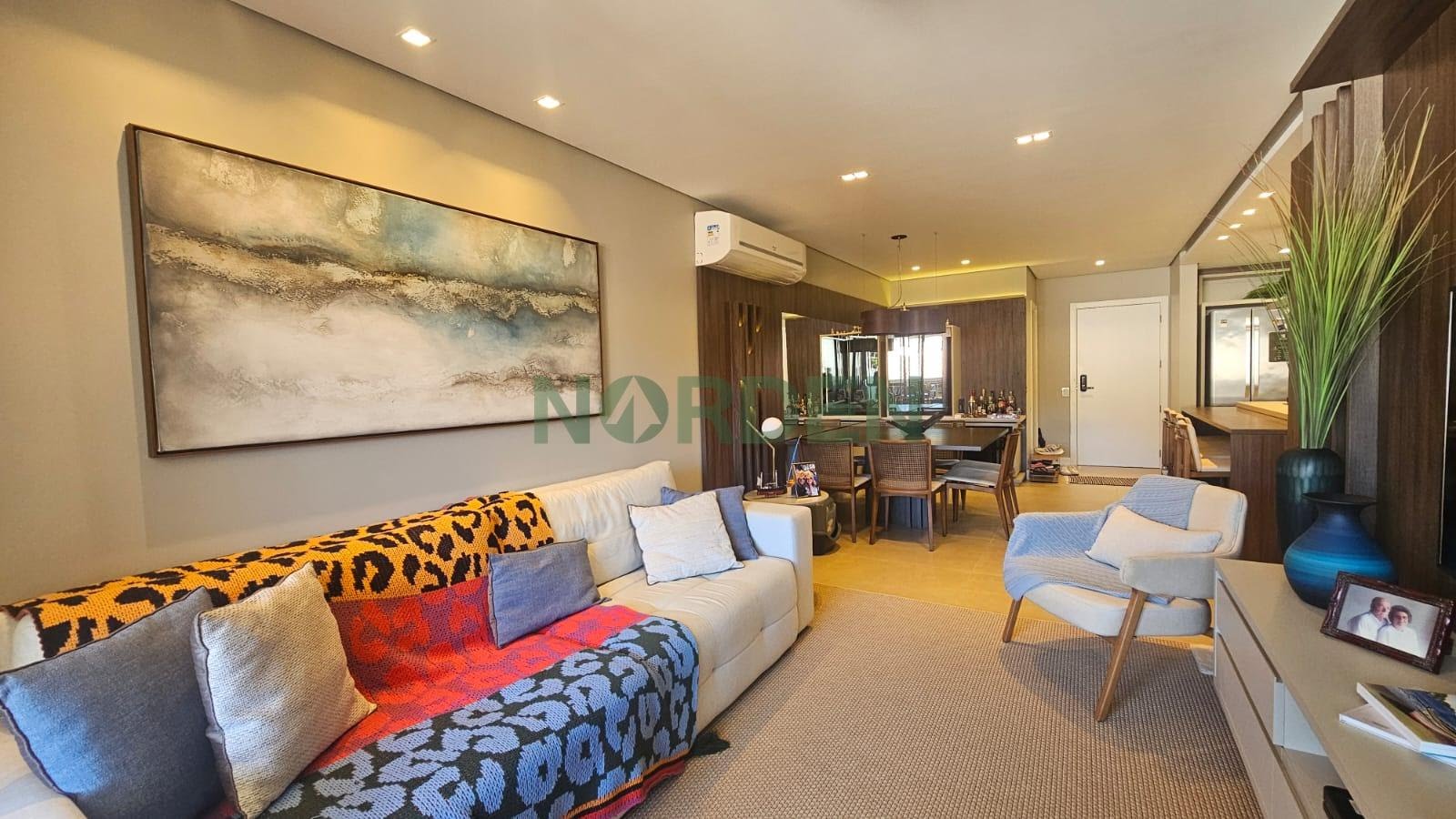 Apartamento de 100 m² com 2 quartos no Ocean View, Jurere Leste