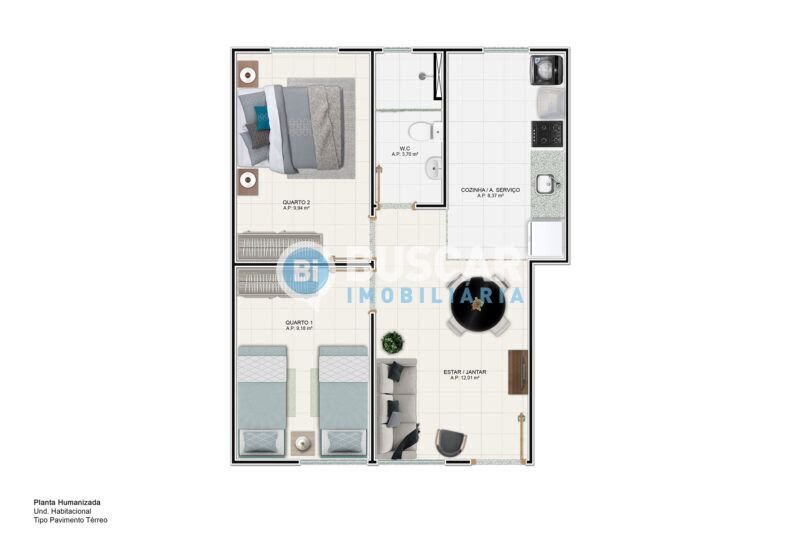 Casa à venda com 2 quartos, 1 banheiro, 1 vaga e 50m² no Tomba, Feira de Santana (BA) — foto 17 de 17