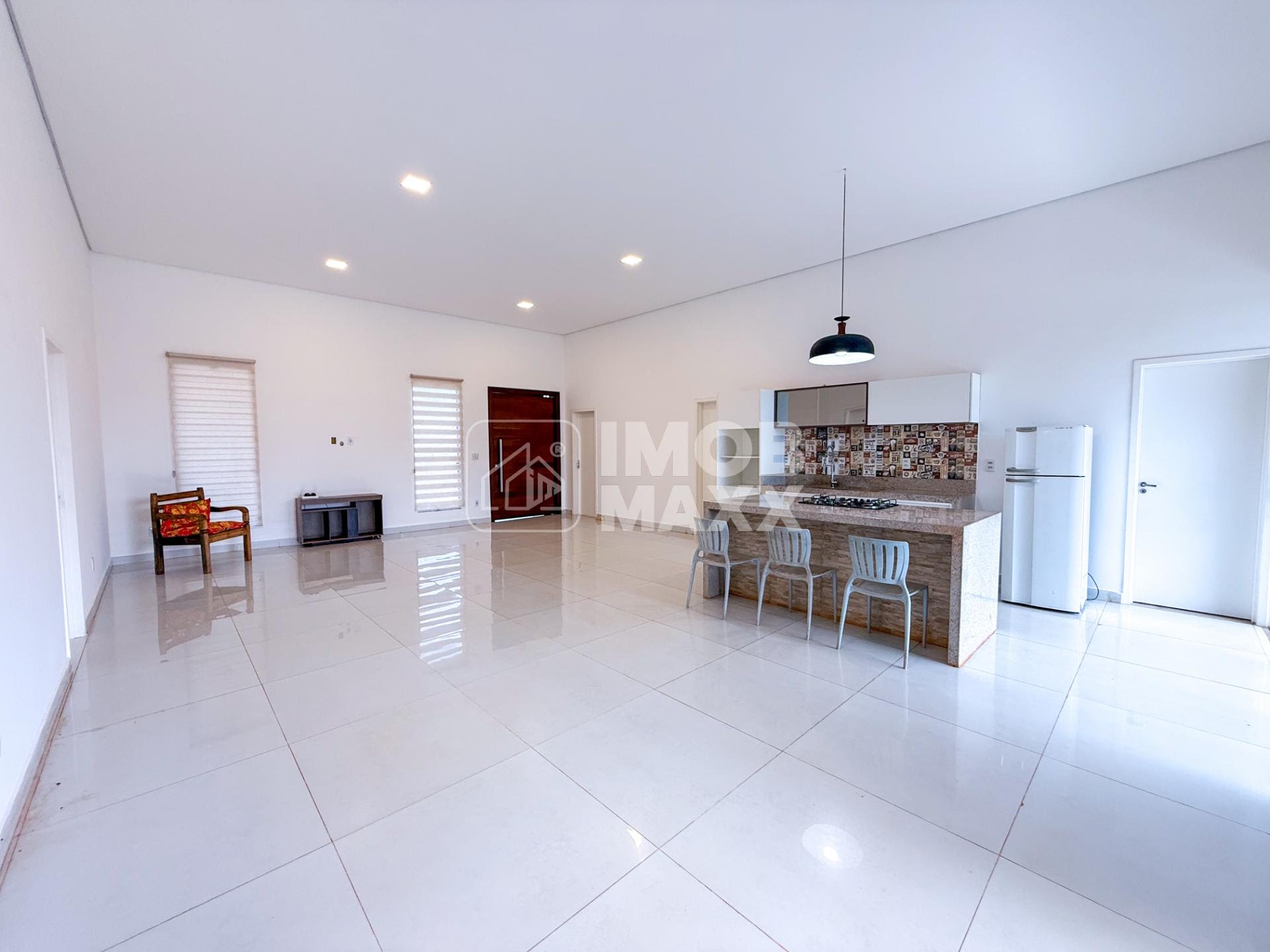 Sala e Cozinha com Ilha
