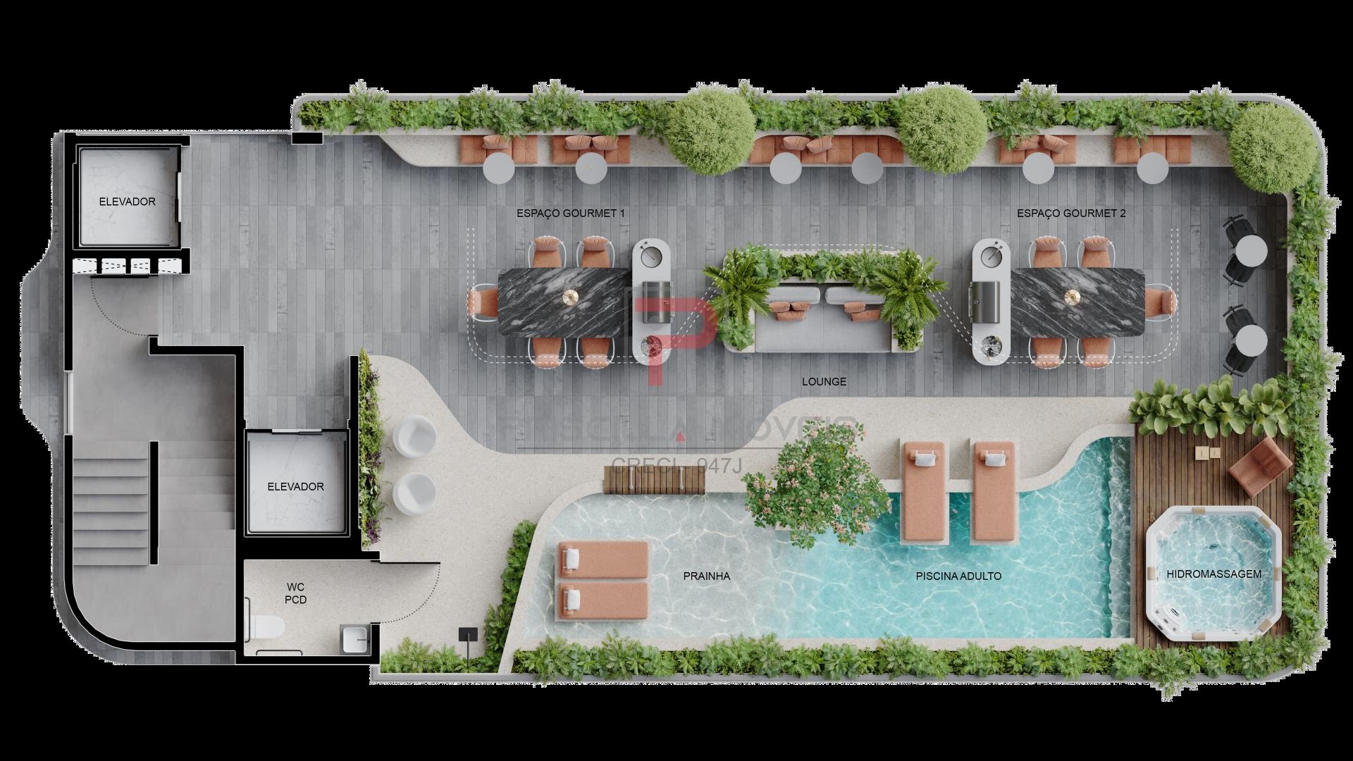 Apartamento à venda com 1 quarto, 1 banheiro e 21m² no Jardim Oceania, João Pessoa (PB) — foto 25 de 26
