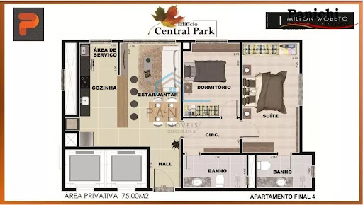 Apartamento em Centro  -  Ijuí