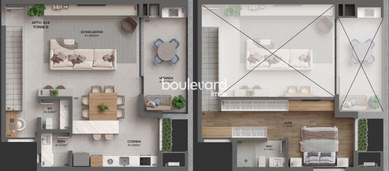 Apartamento à venda com 1 quarto, 1 suíte, 1 vaga e 117m² no Cacupé, Florianópolis (SC) — foto 13 de 21