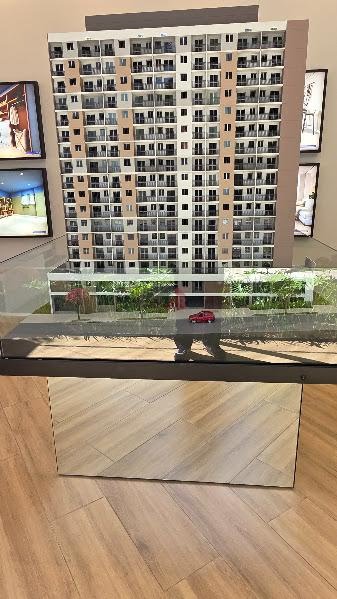 Maquete de lançamento unidades de 27,36,43 e 51 metros  