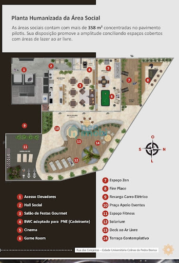 Apartamento com 1 dormitório, 39m², Pedra Branca, Palhoça, SC