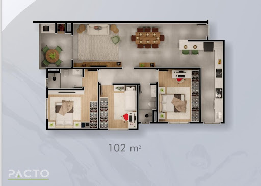 Apartamento em Urussanguinha  -  Araranguá