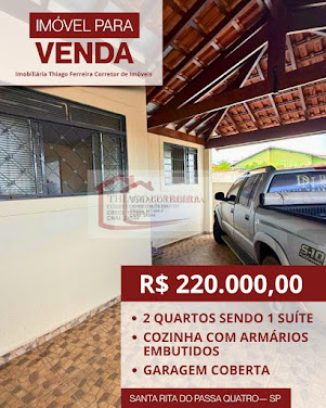 Casa em Jardim Nova Santa Rita  -  Santa Rita do Passa Quatro