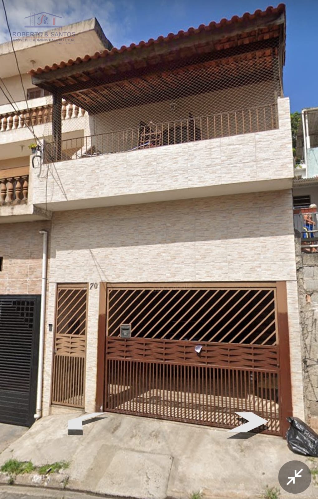 Frente da casa