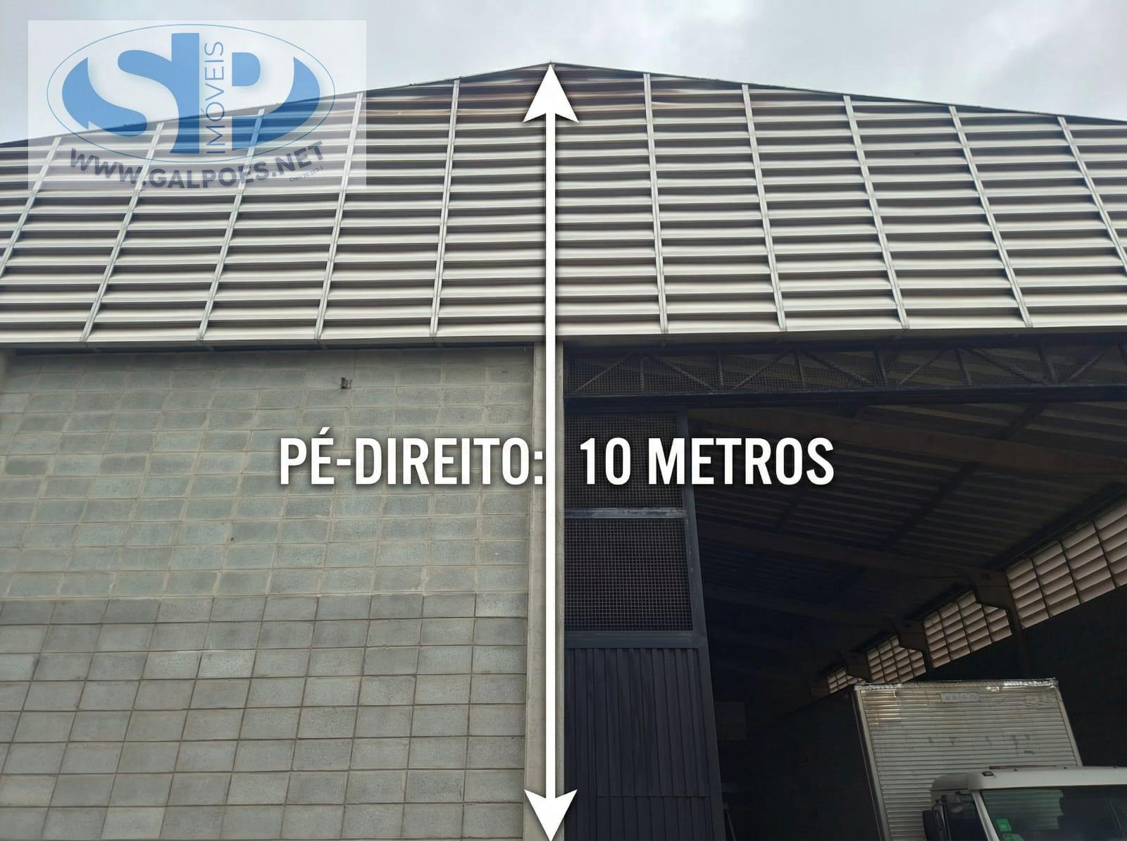 Depósito-Galpão, 1000 m² - Foto 1