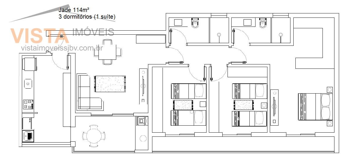 Apartamento à venda com 2 quartos, 1 suíte, 1 vaga e 82m² no Riviera de São João, São João da Boa Vista (SP) — foto 11 de 16