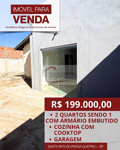 Casa em Jardim São Luiz  -  Santa Rita do Passa Quatro