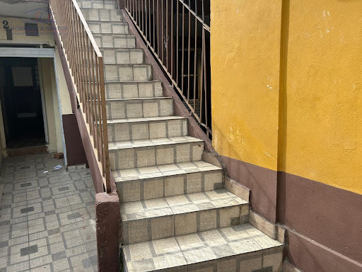 Escadas para a casa