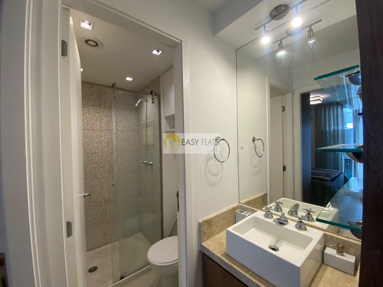 Apartamento para alugar com 1 quarto, 1 banheiro, 1 vaga e 44m² no Brooklin, São Paulo (SP) — foto 8 de 16