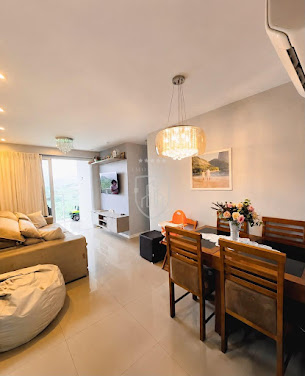 Apartamento à Venda no Recreio dos Bandeirantes - RJ | 70m², 2 Quartos, 1 Suíte e 2 Banheiros