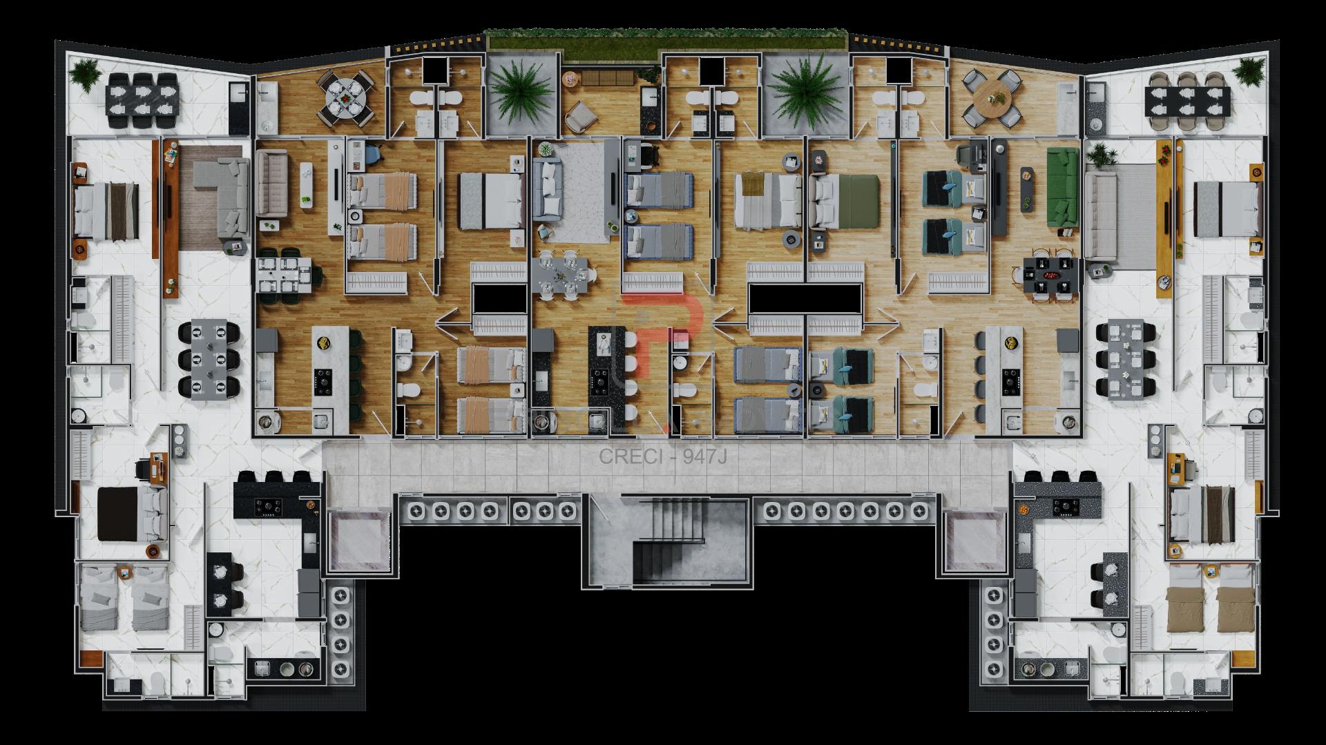 Apartamento à venda com 3 quartos, 3 suítes, 1 vaga e 81m² no Manaíra, João Pessoa (PB) — foto 20 de 23
