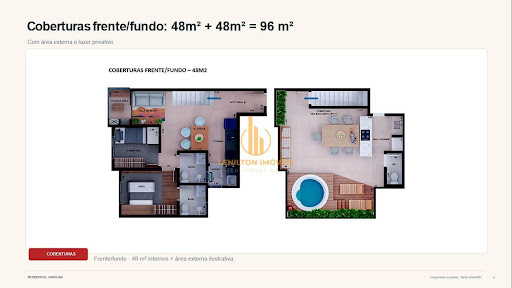 Apartamento à Venda em Vila Palmares, Santo André | 48m²