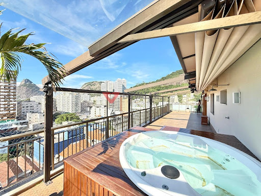 Cobertura linear à venda em Botafogo: 250m², 4 suítes