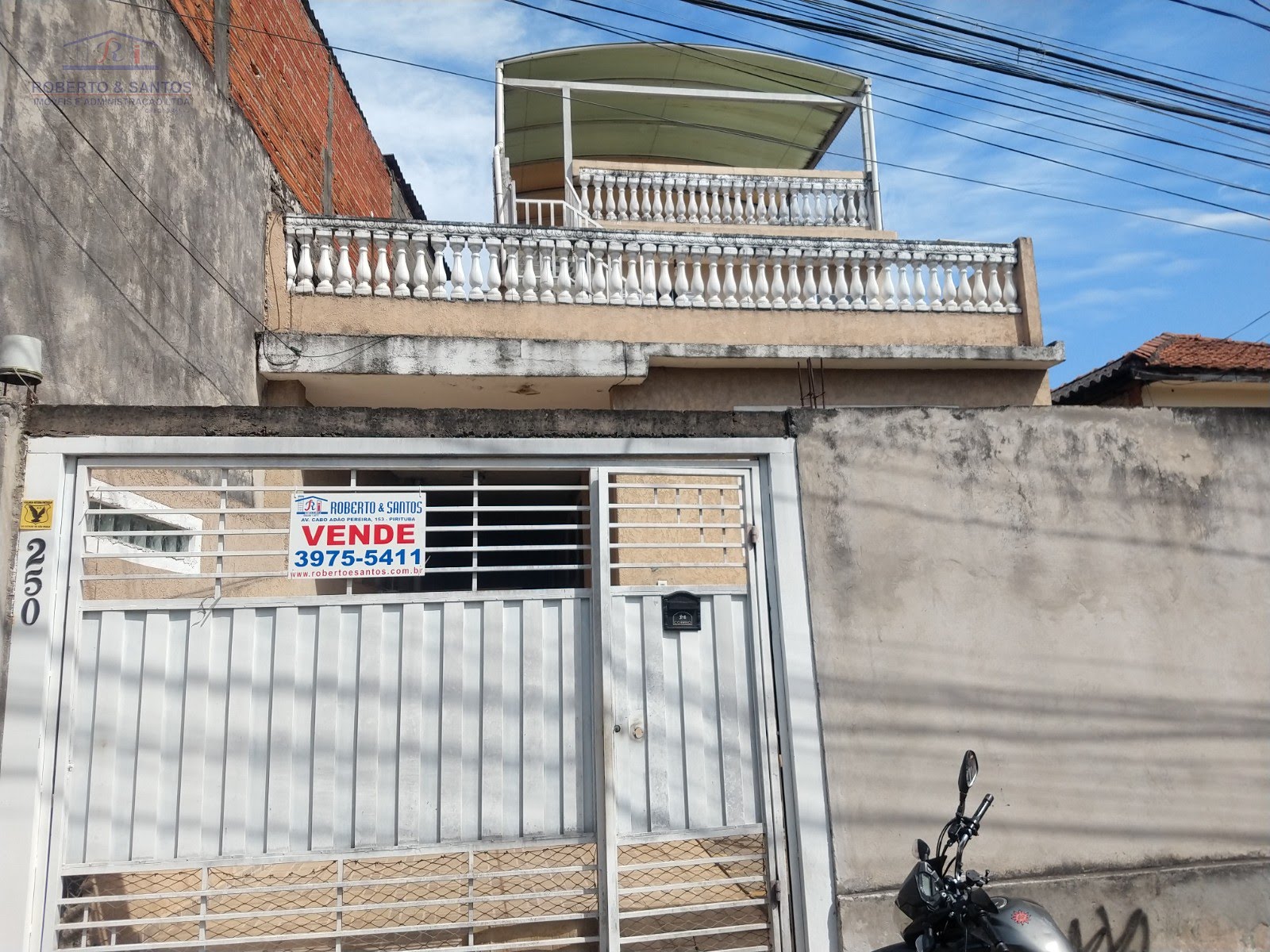 Portão automáticoVaranda
