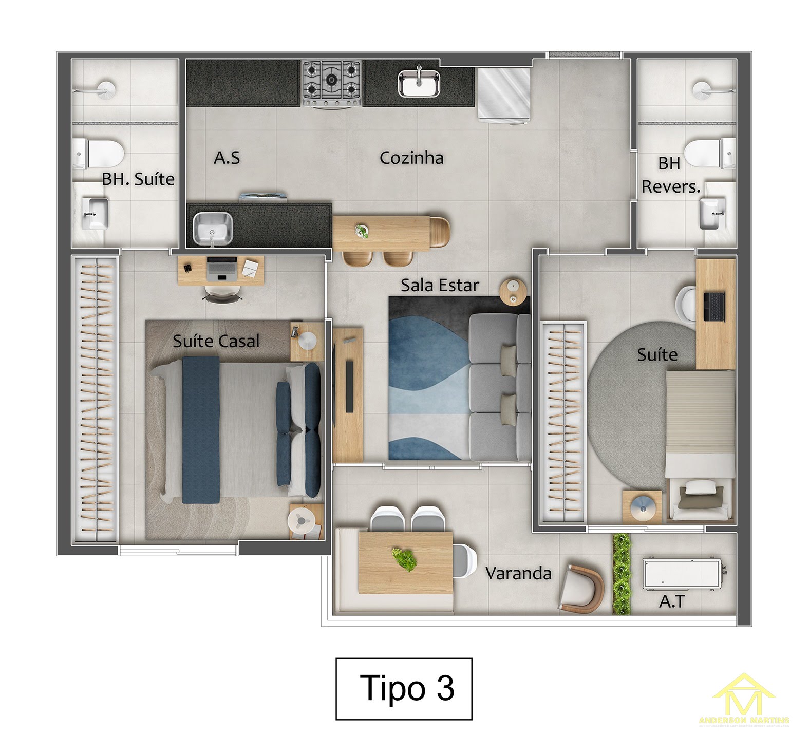 Apartamento à venda com 2 quartos, 1 banheiro, 2 vagas e 95m² no Praia da Costa, Vila Velha (ES) — foto 20 de 20