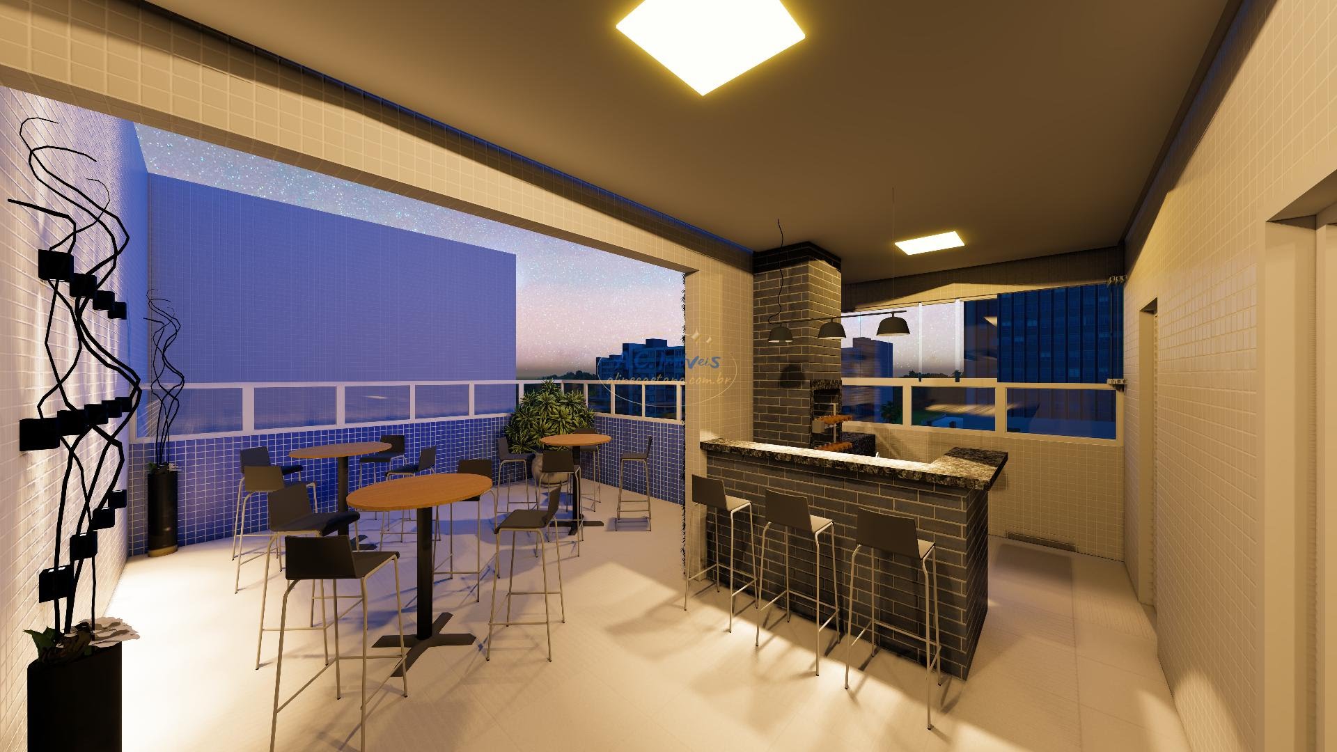 Apartamento à venda com 2 quartos, 1 suíte, 2 vagas e 81m² no Guilhermina, Praia Grande (SP) — foto 23 de 30
