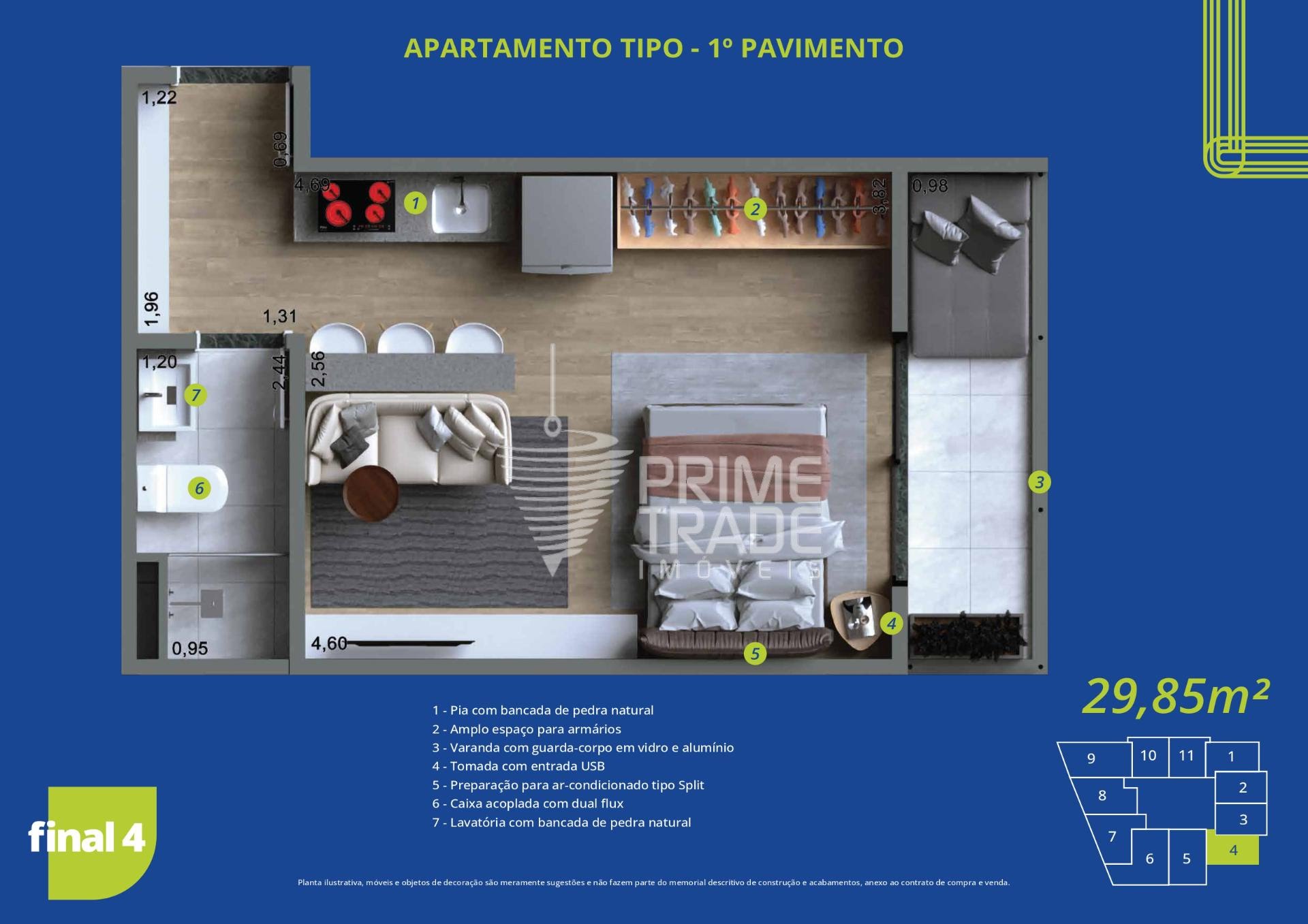 Studio à venda com 1 quarto, 1 banheiro e 30m² no Encruzilhada, Santos (SP) — foto 21 de 30